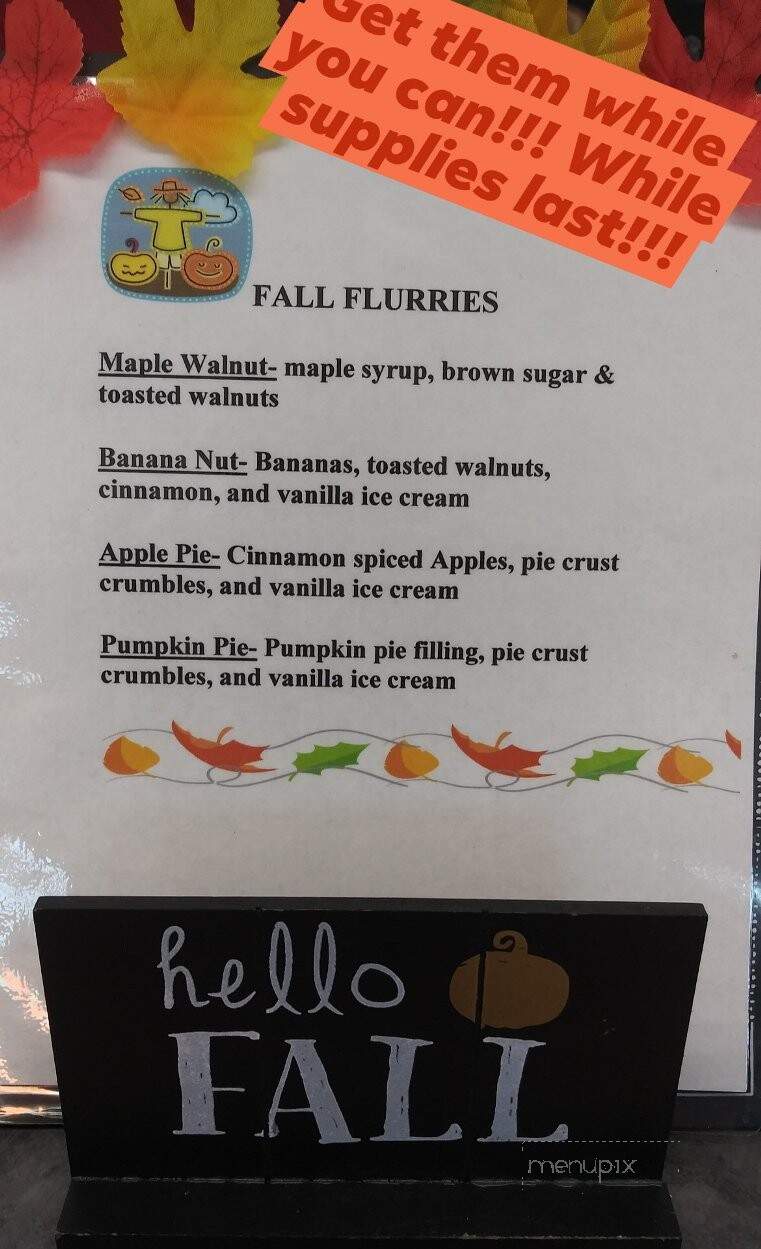 Suz-Eq's - Cardington, OH menu_pic