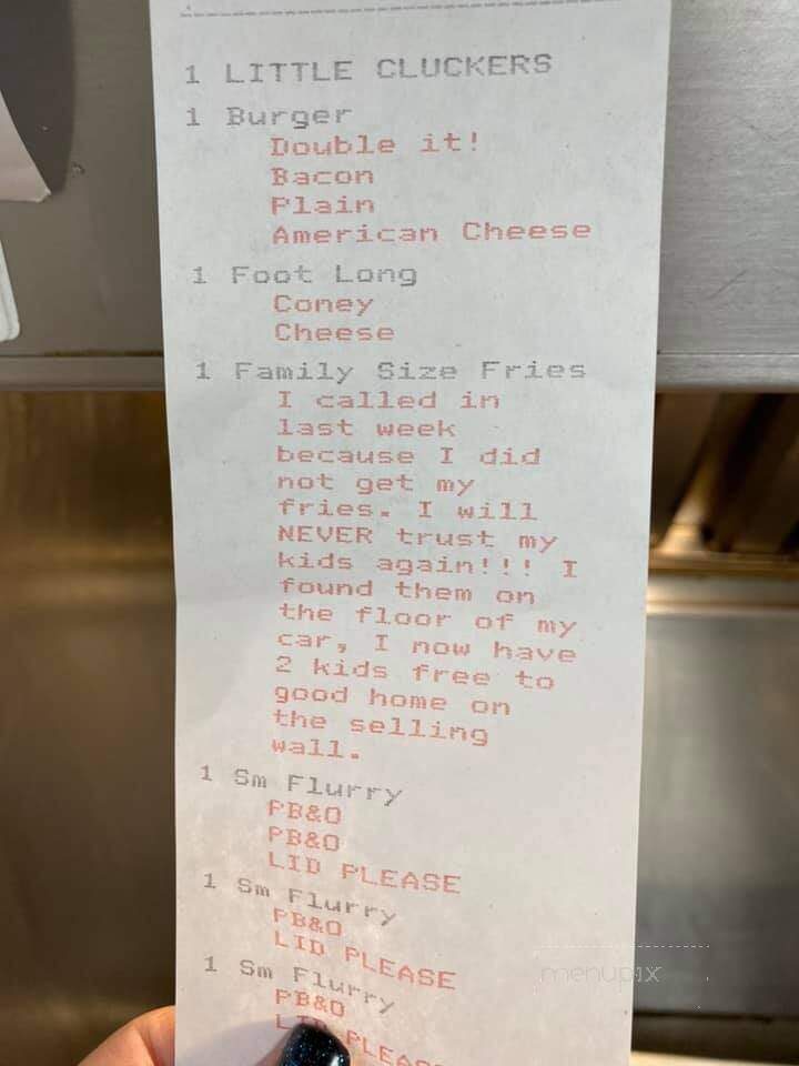 Suz-Eq's - Cardington, OH menu_pic