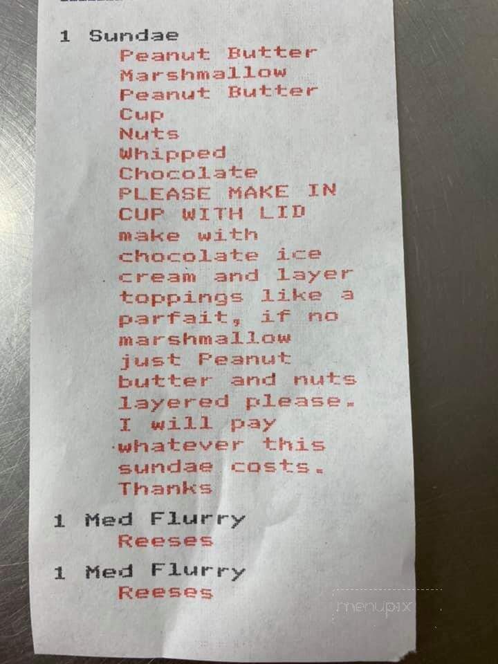 Suz-Eq's - Cardington, OH menu_pic