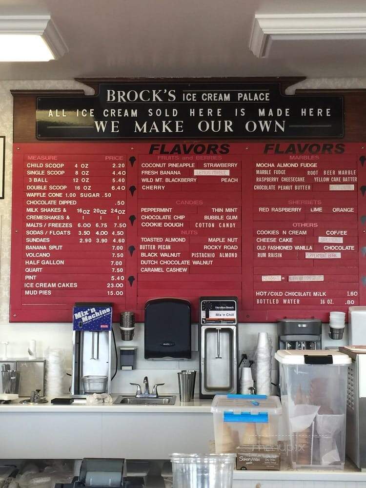 Brock's Ice Cream Palace - Yuba City, CA