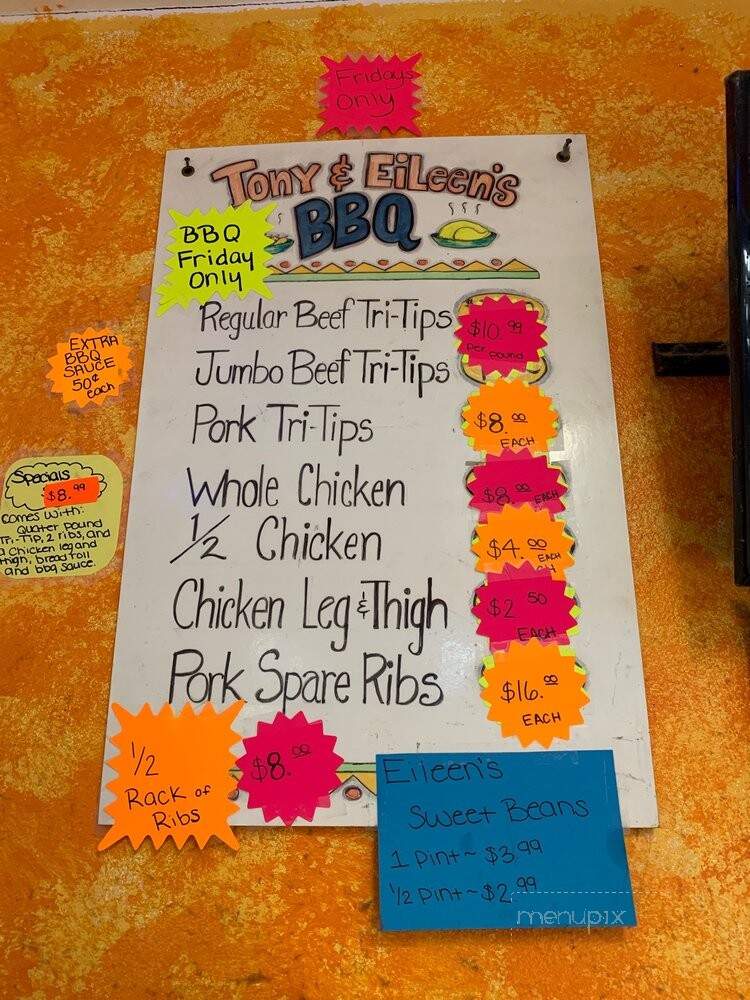 Manfredi Food and Gas Depot - Dunsmuir, CA menu_pic