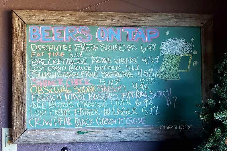 Spearfish Creek Wine Bar - Spearfish, SD menu_pic