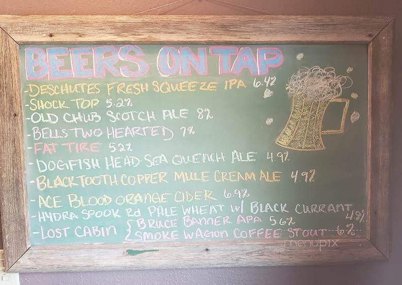Spearfish Creek Wine Bar - Spearfish, SD menu_pic