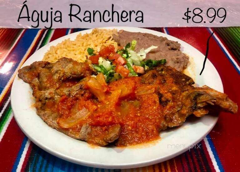 Blanquita's - San Benito, TX menu_pic