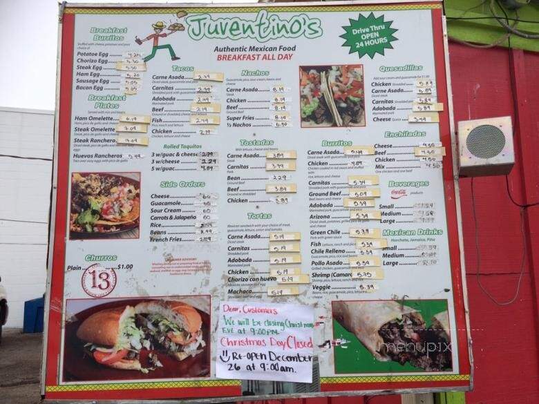 Juventino's - Council Bluffs, IA menu_pic