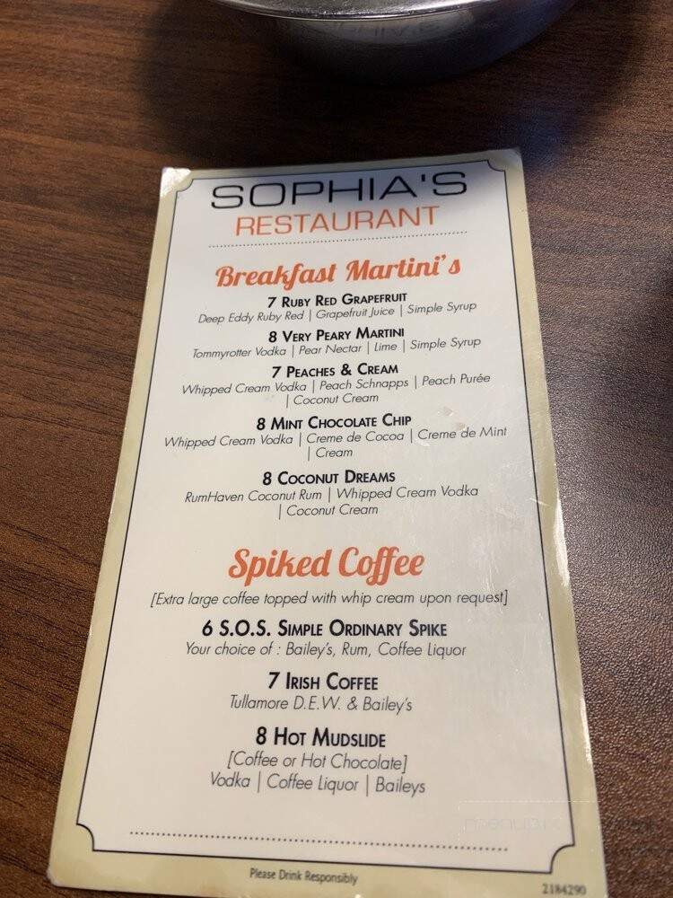 Sophia's - Buffalo, NY