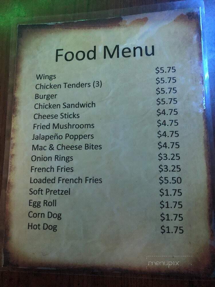 Don's Irish Pub - St Petersburg, FL menu_pic