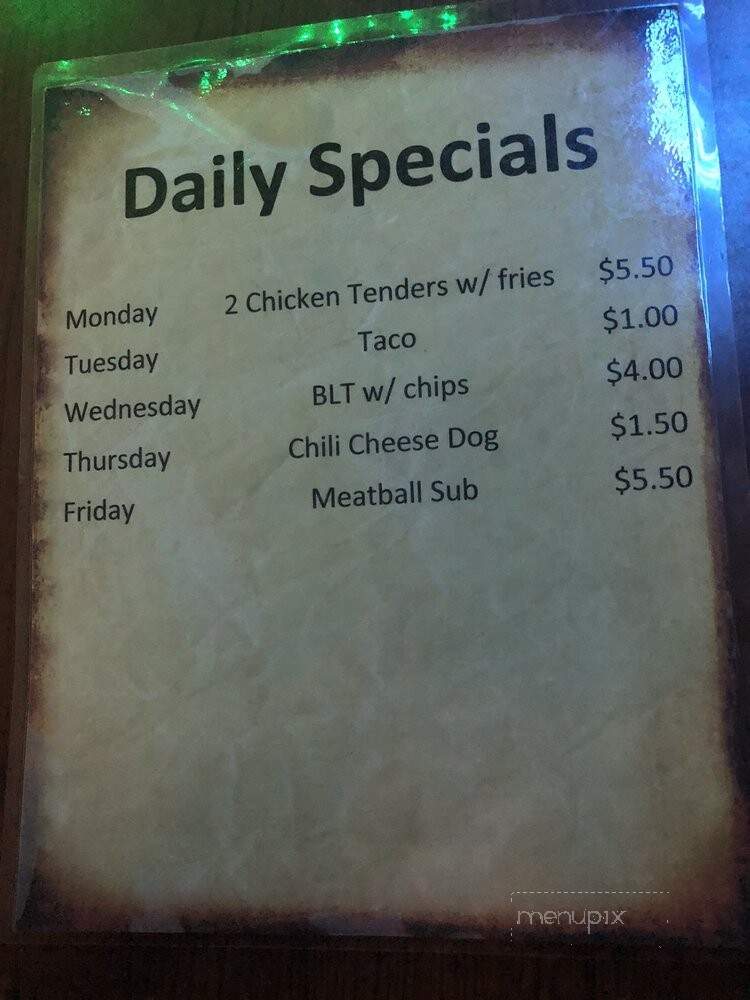 Don's Irish Pub - St Petersburg, FL menu_pic