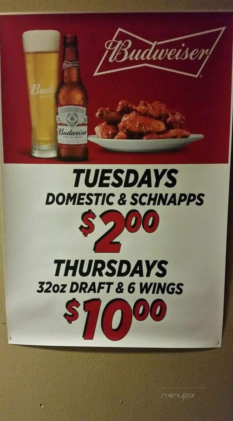 Yeakle's Sports Bar - Marion, IN menu_pic