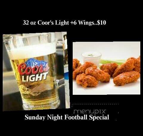 Yeakle's Sports Bar - Marion, IN menu_pic