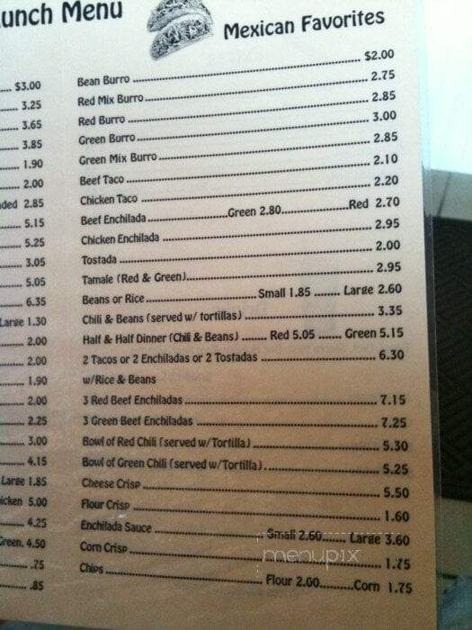 Burger House - Miami, AZ menu_pic