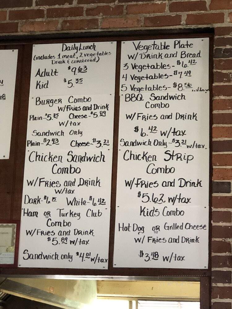 Lockett Kuntry Cooking - Culloden, GA menu_pic