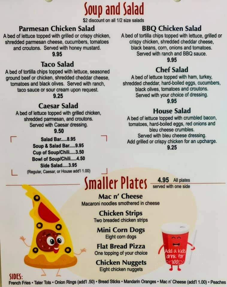 Pizza House - Sidney, MT menu_pic