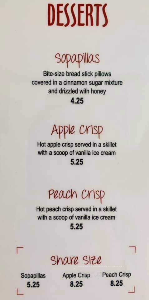 Pizza House - Sidney, MT menu_pic