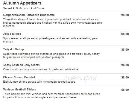 Main Street Cafe - Woonsocket, RI menu_pic