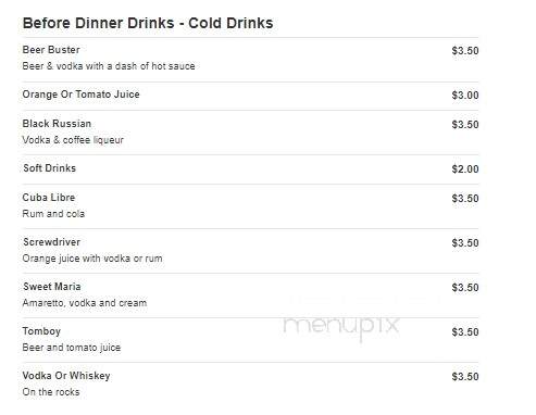 Main Street Cafe - Woonsocket, RI menu_pic