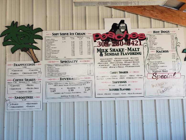 Peaches - Havana, IL menu_pic