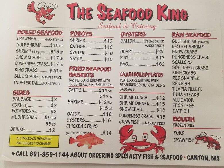 Seafood King - Canton, MS
