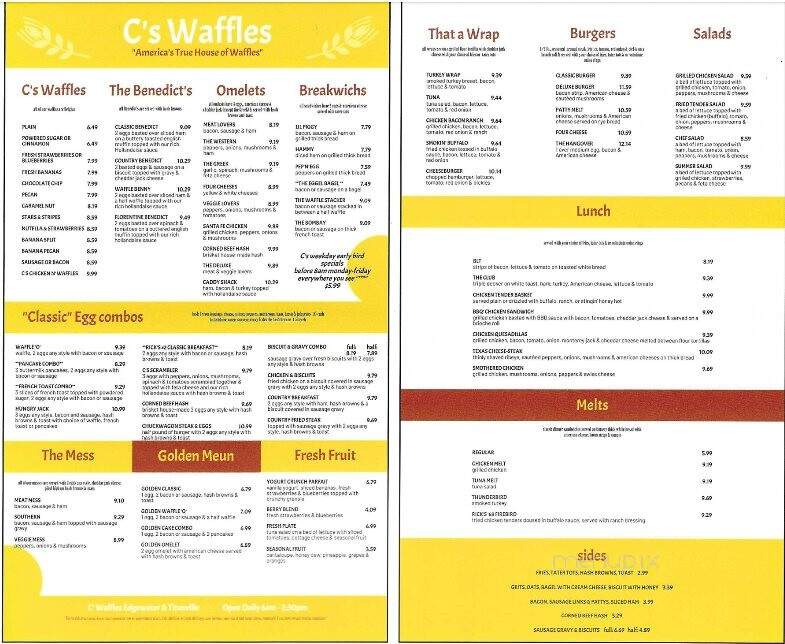 C's Waffles - Titusville, FL