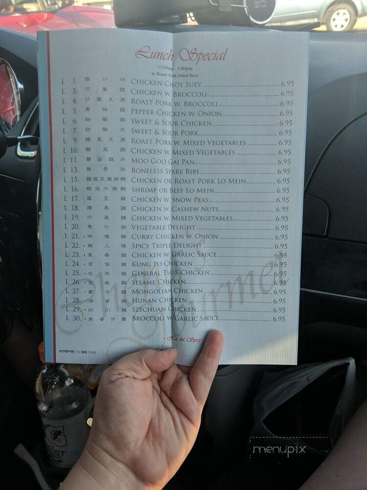 Cheng's Gourmet - Carrollton, OH menu_pic