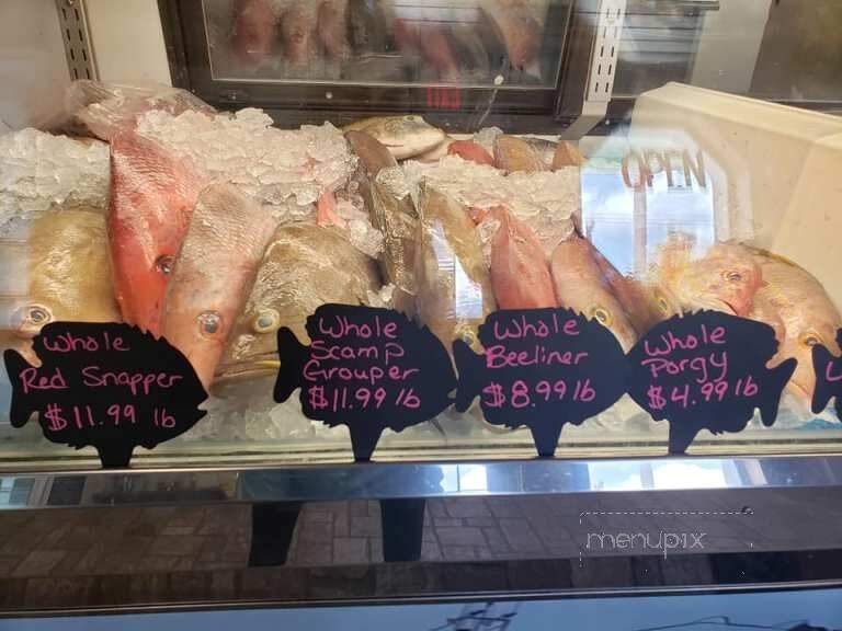 Hernando Beach Seafood - Hernando Beach, FL menu_pic