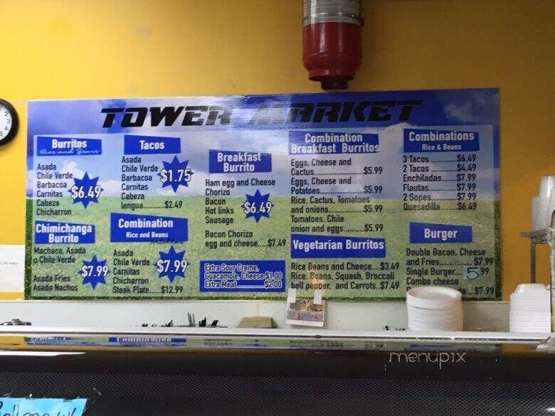 Tower Market & Deli - Fresno, CA menu_pic