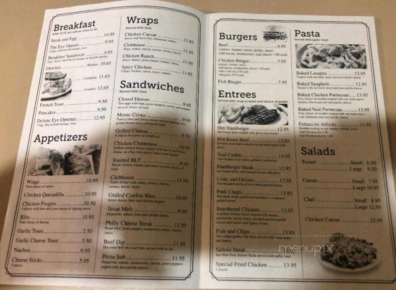 The Pepper Tree - Macklin, SK menu_pic