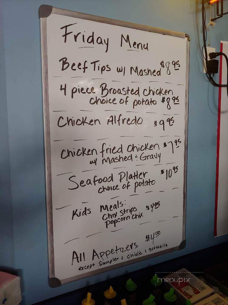 Cedric's - Hendricks, MN menu_pic