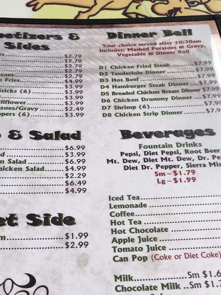Cow Patties - Warsaw, MO menu_pic