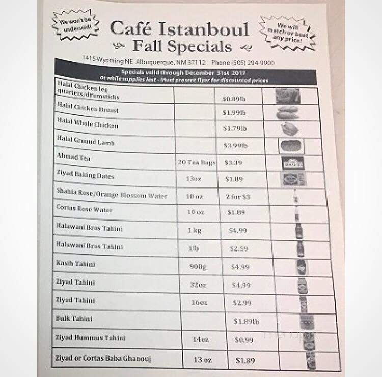 Cafe Istanbul - Albuquerque, NM