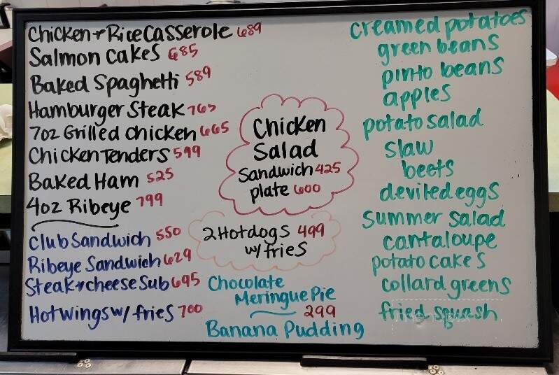 Carolina Cafe - Reidsville, NC menu_pic