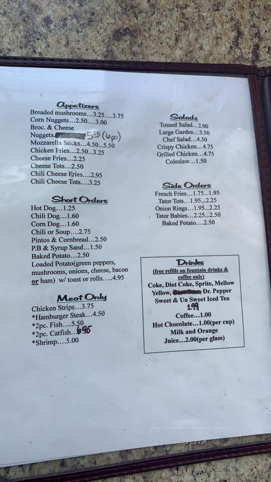 Dairy Mart - Jamestown, TN menu_pic
