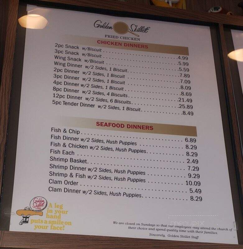 Golden Skillet Chicken - Portsmouth, VA menu_pic