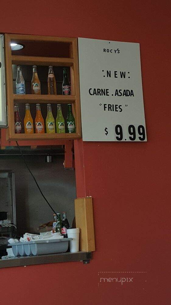 Rocys - Shafter, CA menu_pic