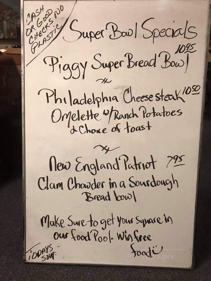 Woods Creek Cafe - Jamestown, CA menu_pic