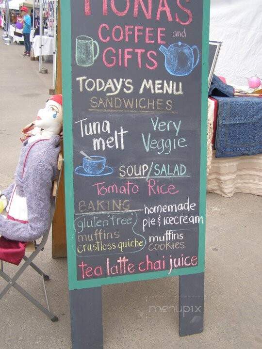Fiona's - Camrose, AB menu_pic