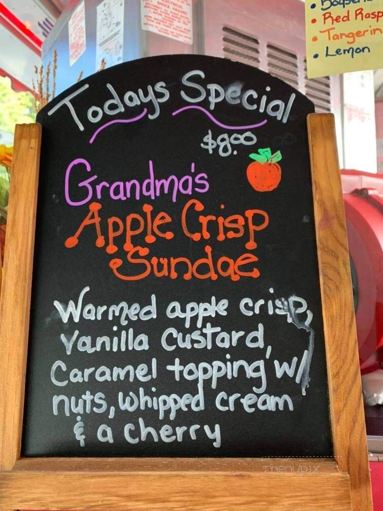 Krieg's Frozen Custard - Amherst, OH menu_pic