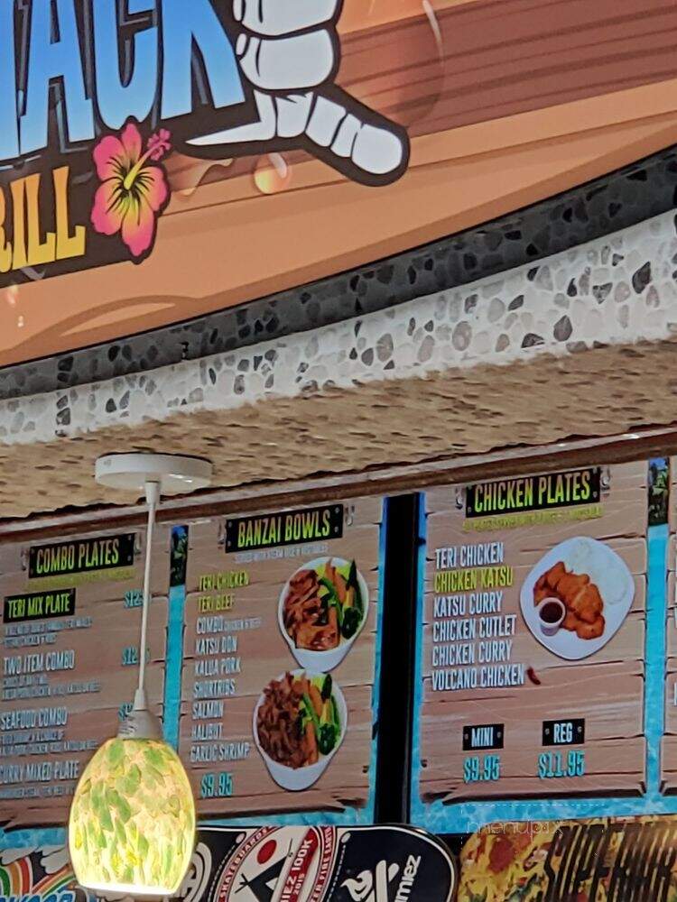 The Shaka Shack - Anchorage, AK menu_pic