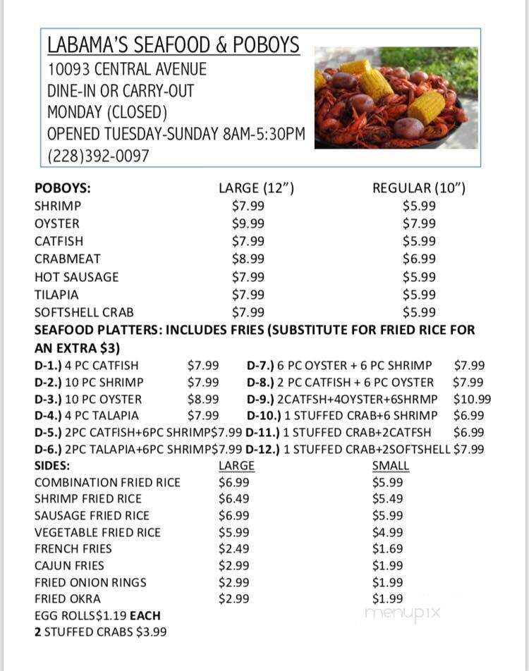Labama Seafood Market - D'Iberville, MS