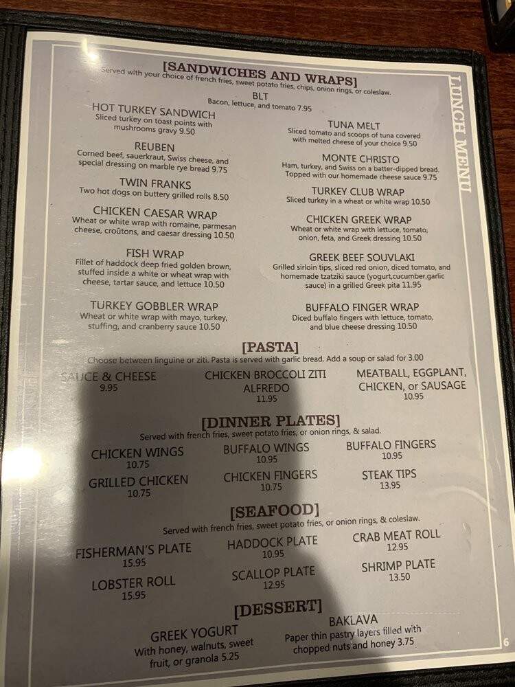The Omelet Factory - Pembroke, MA menu_pic