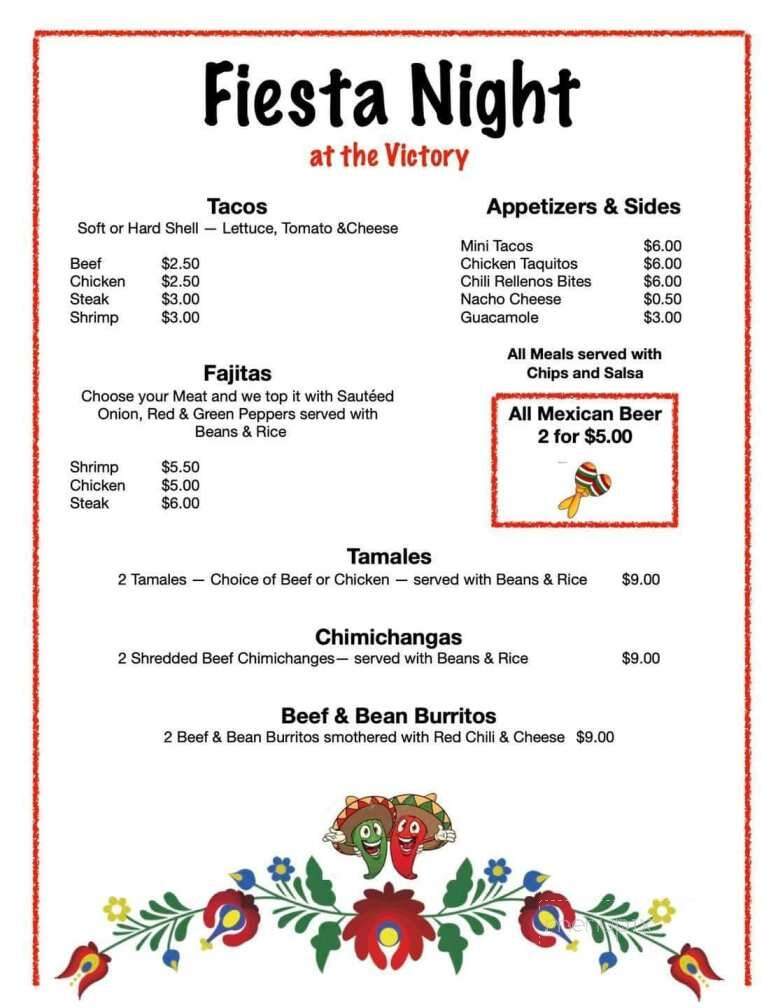 Victory Bar - Edgemont, SD menu_pic