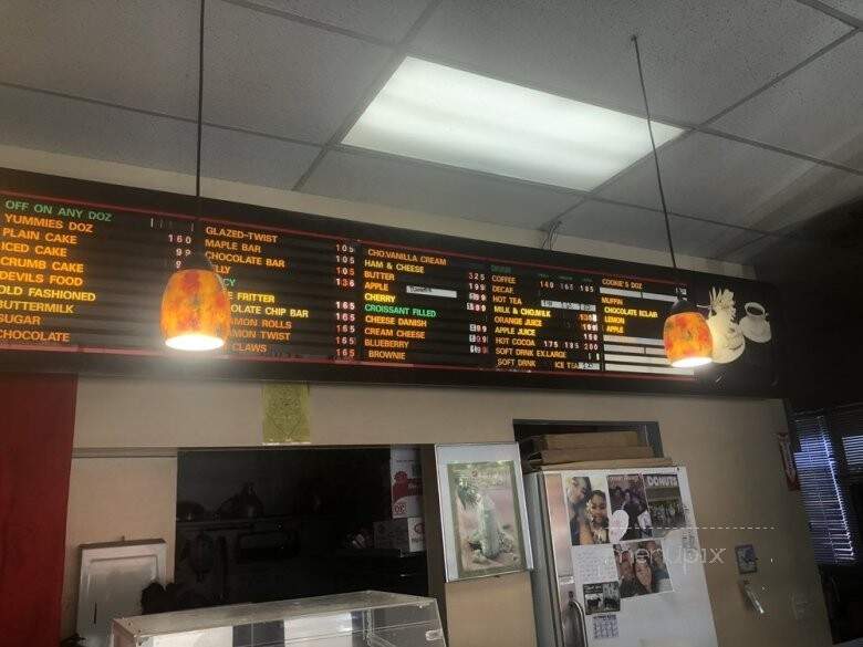 Tea Donuts - Tehachapi, CA menu_pic