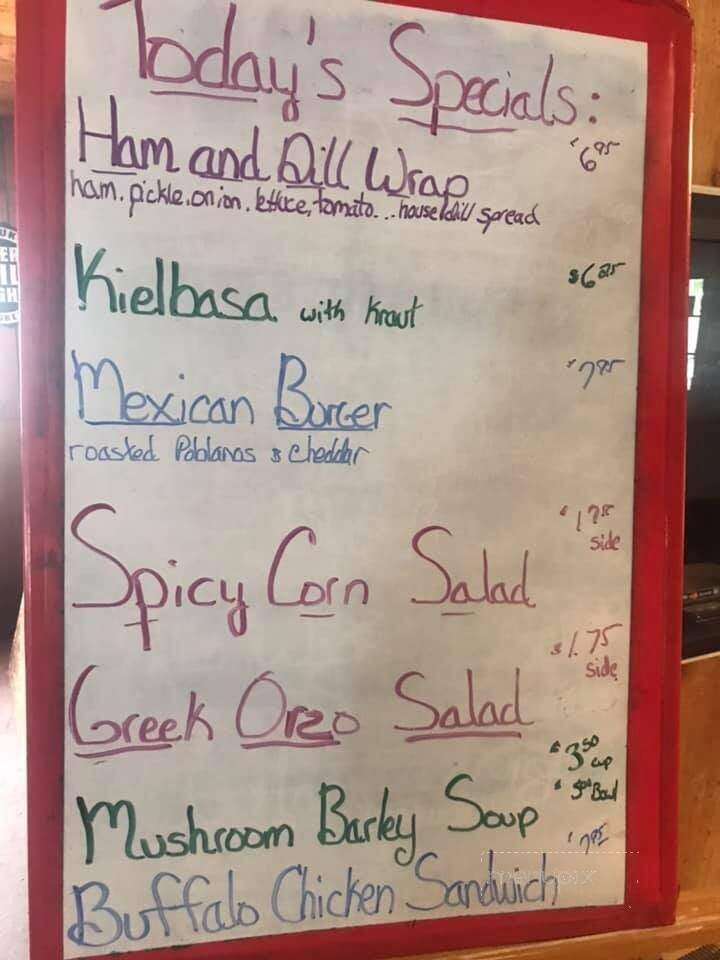 Scooters - Forestport, NY menu_pic