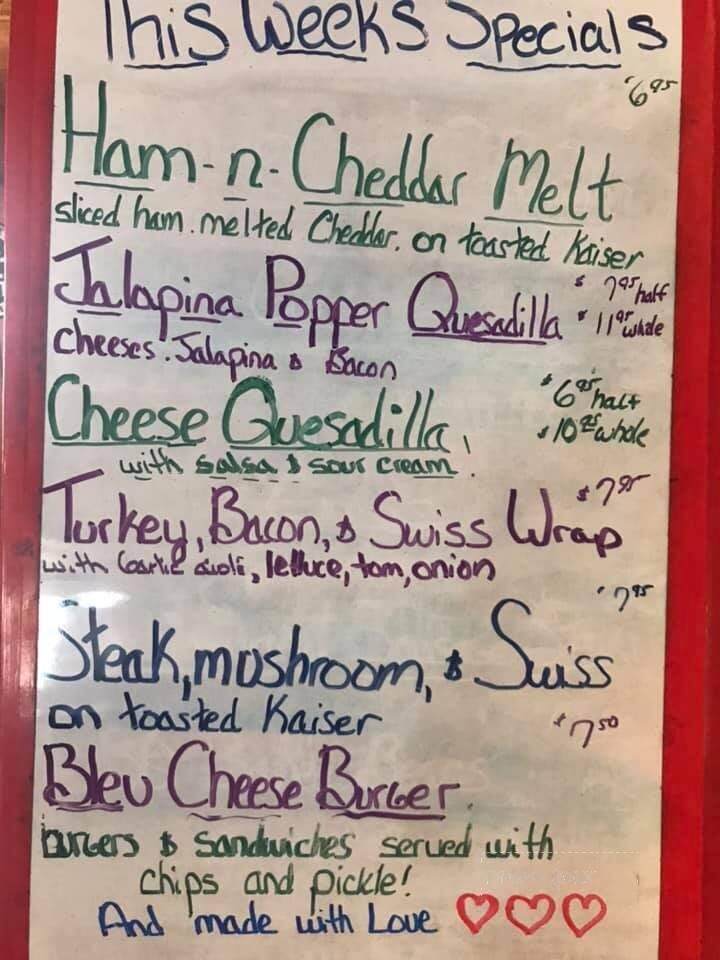 Scooters - Forestport, NY menu_pic