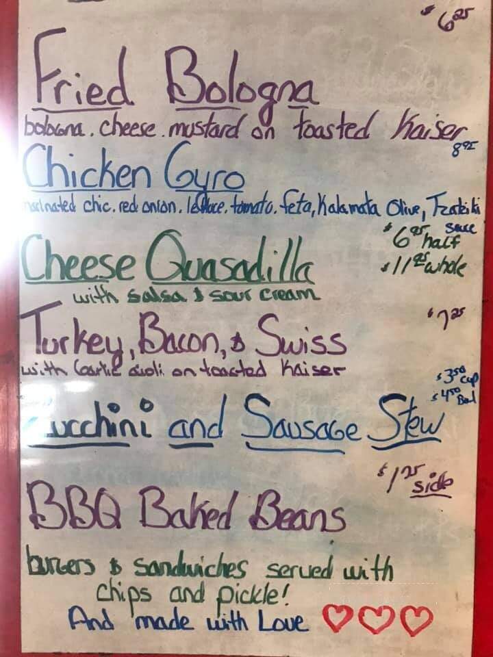 Scooters - Forestport, NY menu_pic