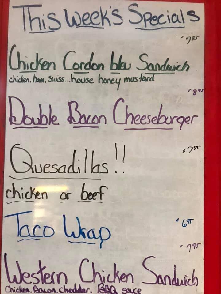 Scooters - Forestport, NY menu_pic