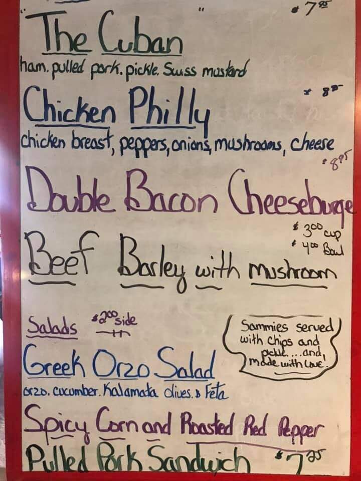 Scooters - Forestport, NY menu_pic