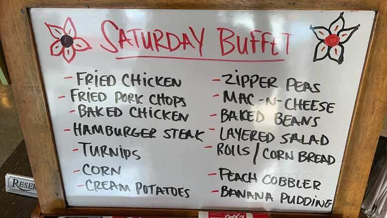 Back Porch - Shellman, GA menu_pic