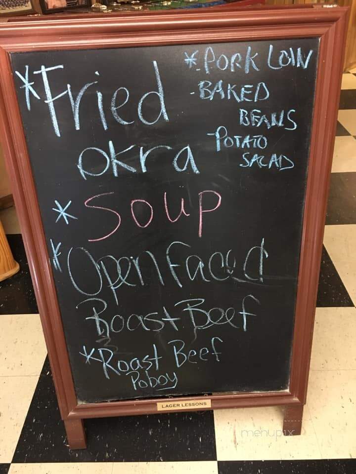 Home Town Restaurant - Inverness, MS menu_pic