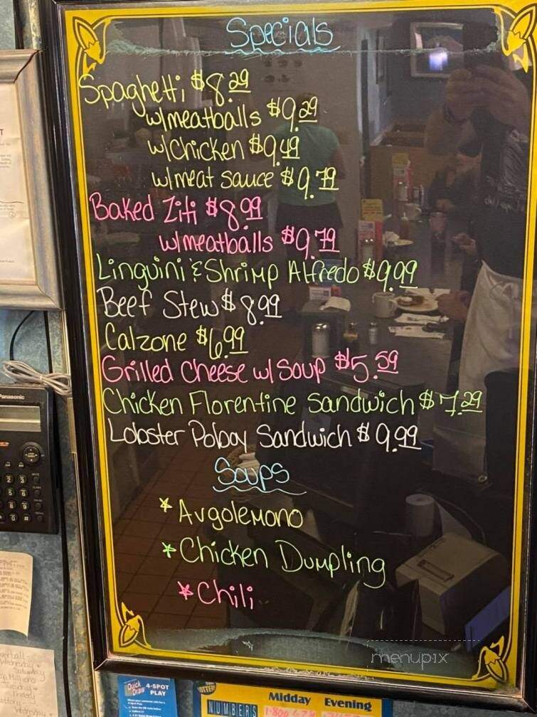Odyssey Family Restaurant - Blasdell, NY menu_pic